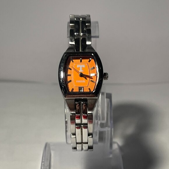 Tennessee Volunteers NCAA Stainless-Steel Bracelet Watch by Fossil